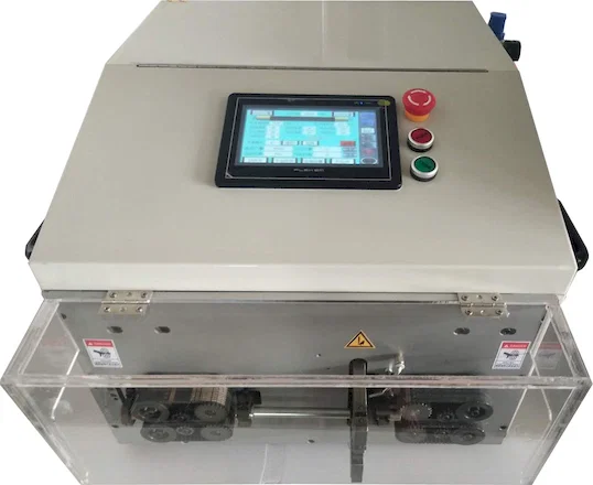 การปอกและตัดสายเคเบิลหุ้มกลมสองชั้น WPM-YHT2 - เครื่องปอกสายไฟอัตโนมัติ